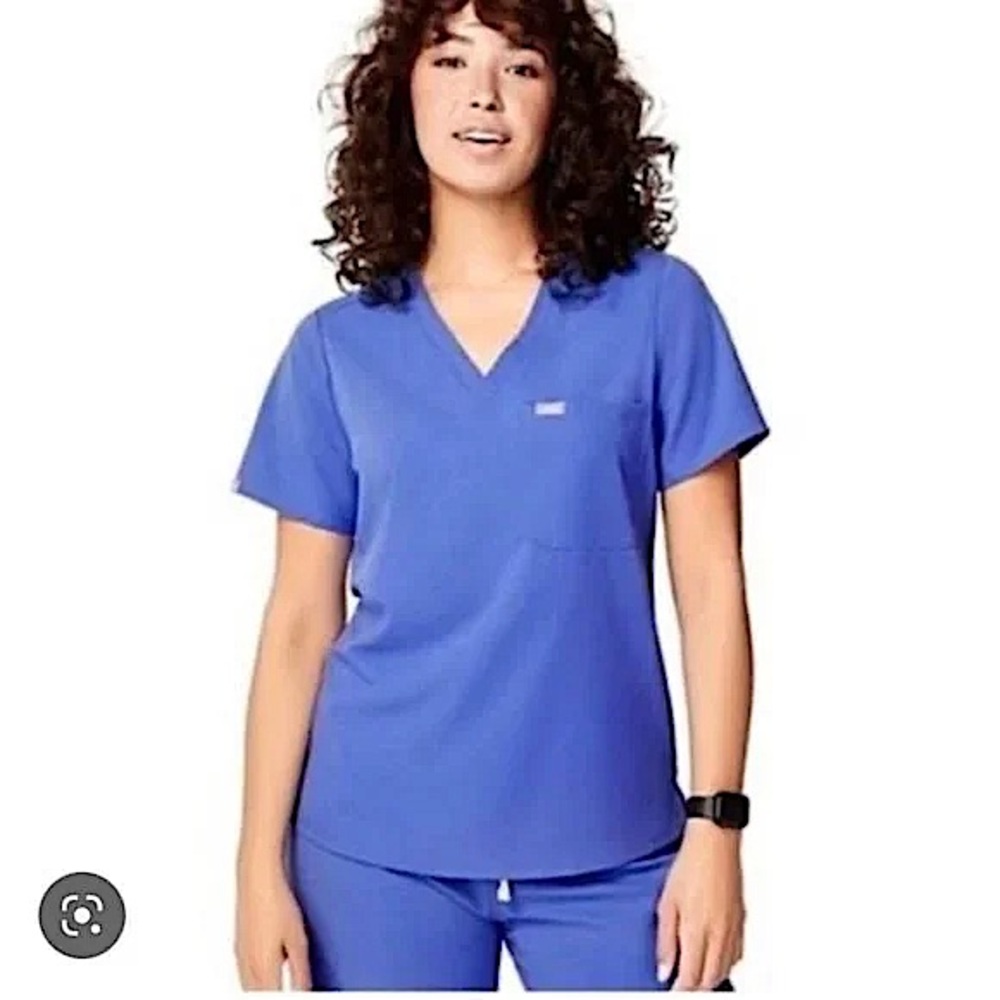 FIGS Limited Edition Color “Denim Blue” Scrub Set XS/XSP